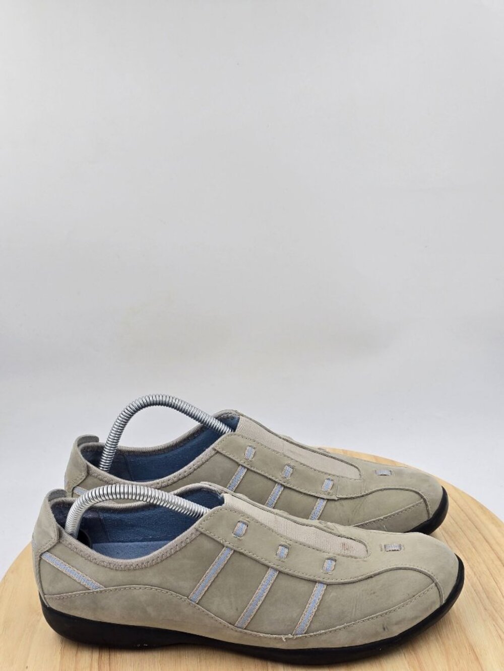 Clarks Loafer Womens Slip ON Leather Walking Shoes 88680 sz 10M
